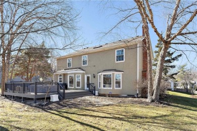 Welcome to this updated two-story colonial home, backing up to on Leawood South Country Club in Kansas - for sale on GolfHomes.com, golf home, golf lot