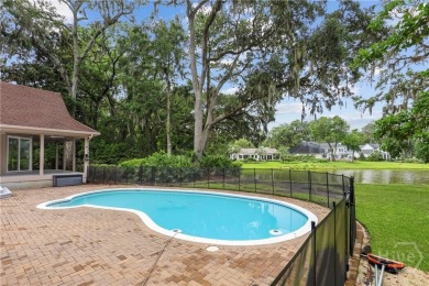 This beautifully updated home in The Landings offers privacy on The Landings Club - Palmetto in Georgia - for sale on GolfHomes.com, golf home, golf lot