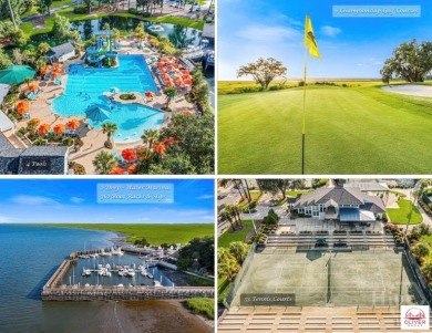This beautifully updated home in The Landings offers privacy on The Landings Club - Palmetto in Georgia - for sale on GolfHomes.com, golf home, golf lot