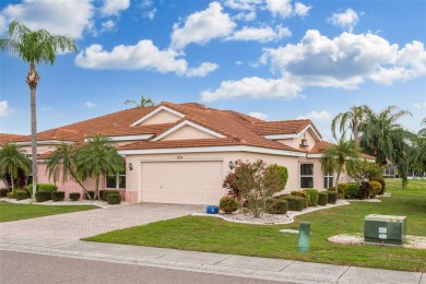 Welcome to your serene lakefront retreat in the heart of Sun on Sandpiper Golf Club in Florida - for sale on GolfHomes.com, golf home, golf lot