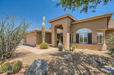 Indulge in luxury desert living in this beautifully remodeled on Troon North Golf Club  in Arizona - for sale on GolfHomes.com, golf home, golf lot