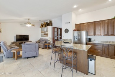 Immaculately maintained 2BR, 2BA Solano model with a bonus den on Ironwood Golf Club in Arizona - for sale on GolfHomes.com, golf home, golf lot