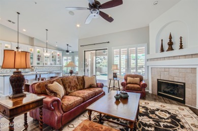 Indulge in luxury desert living in this beautifully remodeled on Troon North Golf Club  in Arizona - for sale on GolfHomes.com, golf home, golf lot