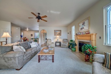 Right on golf course!  You'll LOVE the location and quality of on Desert Hawk At Pueblo West in Colorado - for sale on GolfHomes.com, golf home, golf lot
