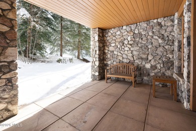 Ground level 2-bed 3-bath condominium with immediate outdoor on Beaver Creek Golf Club in Colorado - for sale on GolfHomes.com, golf home, golf lot