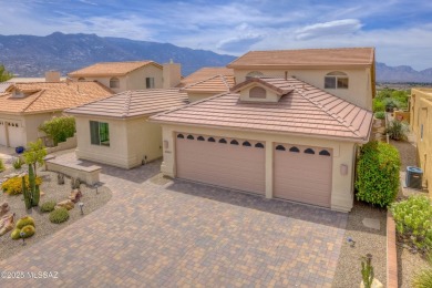 Stunning mountain views from this hilltop home on highly desired on Saddlebrooke Golf Course in Arizona - for sale on GolfHomes.com, golf home, golf lot