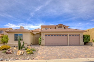 Stunning mountain views from this hilltop home on highly desired on Saddlebrooke Golf Course in Arizona - for sale on GolfHomes.com, golf home, golf lot