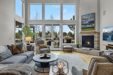 Stunning remodeled single level home with picturesque lake & on Broken Top Club in Oregon - for sale on GolfHomes.com, golf home, golf lot