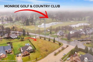 Approximately 1/2 acre, east facing lot, in a beautiful high end on Monroe Golf and Country Club in Michigan - for sale on GolfHomes.com, golf home, golf lot