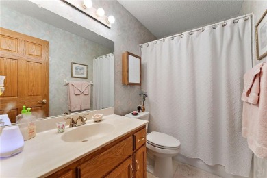 The spacious kitchen is ideal for entertaining, and a cozy gas on Edinburgh USA in Minnesota - for sale on GolfHomes.com, golf home, golf lot
