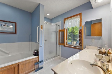 The spacious kitchen is ideal for entertaining, and a cozy gas on Edinburgh USA in Minnesota - for sale on GolfHomes.com, golf home, golf lot