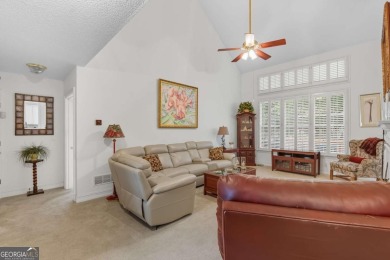 Welcome home to an oasis not too far from the city. Quiet 13 on Canongate At Flat Creek Club in Georgia - for sale on GolfHomes.com, golf home, golf lot
