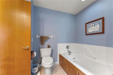The spacious kitchen is ideal for entertaining, and a cozy gas on Edinburgh USA in Minnesota - for sale on GolfHomes.com, golf home, golf lot