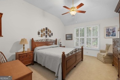 Welcome home to an oasis not too far from the city. Quiet 13 on Canongate At Flat Creek Club in Georgia - for sale on GolfHomes.com, golf home, golf lot