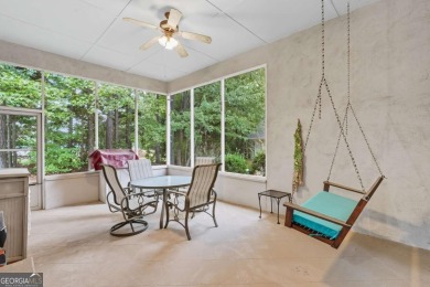 Welcome home to an oasis not too far from the city. Quiet 13 on Canongate At Flat Creek Club in Georgia - for sale on GolfHomes.com, golf home, golf lot