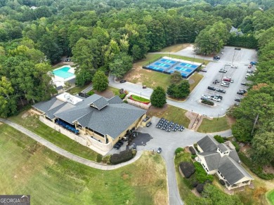 Welcome home to an oasis not too far from the city. Quiet 13 on Canongate At Flat Creek Club in Georgia - for sale on GolfHomes.com, golf home, golf lot
