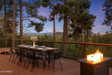 Live at the Top of the Pines in this rare mountain retreat on Pinetop Lakes Country Club in Arizona - for sale on GolfHomes.com, golf home, golf lot