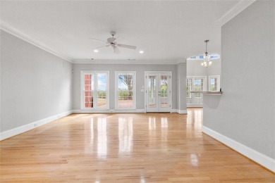 This stunning single-story brick ranch home offers sweeping on Gold Creek Resort in Georgia - for sale on GolfHomes.com, golf home, golf lot