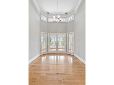 This stunning single-story brick ranch home offers sweeping on Gold Creek Resort in Georgia - for sale on GolfHomes.com, golf home, golf lot