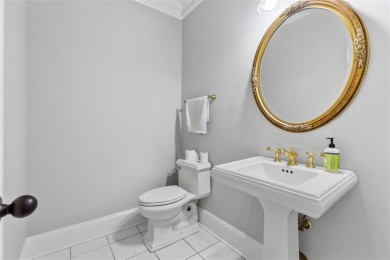 This stunning single-story brick ranch home offers sweeping on Gold Creek Resort in Georgia - for sale on GolfHomes.com, golf home, golf lot