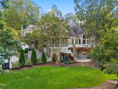 Crafted with care and brimming with delightful surprises, 32430 on Governors Club in North Carolina - for sale on GolfHomes.com, golf home, golf lot
