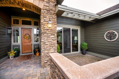 Elegantly set on the 2nd tee box of the Ridge Golf Course at on Eagle Crest Golf Resort - Resort Course in Oregon - for sale on GolfHomes.com, golf home, golf lot