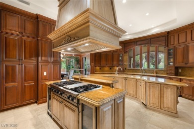 Tuscan grandeur at The Estates at Southern Highlands. Built w/ on Southern Highlands Golf Club in Nevada - for sale on GolfHomes.com, golf home, golf lot