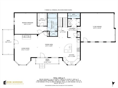 Quality exudes throughout this 3 bedroom, 2 and a 1/2 bath home on Turner Hill Golf and Racquet Club in Massachusetts - for sale on GolfHomes.com, golf home, golf lot