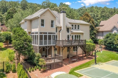 A remarkable one-of-a-kind home situated in the sought-after on Canongate At Eagle Watch Golf Club in Georgia - for sale on GolfHomes.com, golf home, golf lot