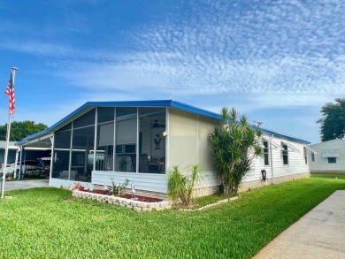 2 Bedroom | 2 Bath | 1,296 sq ft in highly sought after 55+ on Lake Henry Golf Club in Florida - for sale on GolfHomes.com, golf home, golf lot