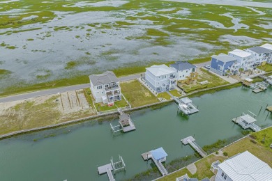 STUNNING WATERFRONT UNOBERSTRUCTED VIEW in a private waterfront on Oyster Bay Golf Links in North Carolina - for sale on GolfHomes.com, golf home, golf lot