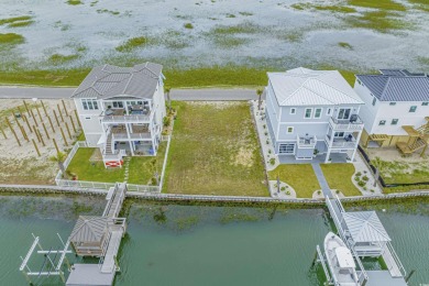 STUNNING WATERFRONT UNOBERSTRUCTED VIEW in a private waterfront on Oyster Bay Golf Links in North Carolina - for sale on GolfHomes.com, golf home, golf lot