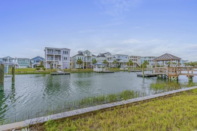 STUNNING WATERFRONT UNOBERSTRUCTED VIEW in a private waterfront on Oyster Bay Golf Links in North Carolina - for sale on GolfHomes.com, golf home, golf lot