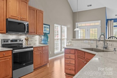 Move-in ready, end-unit townhome offers ease of low-maintenance on Skybrook Golf Club in North Carolina - for sale on GolfHomes.com, golf home, golf lot