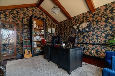 Welcome to this English-inspired brick estate, a must-see in on Glenmoor Country Club in Ohio - for sale on GolfHomes.com, golf home, golf lot