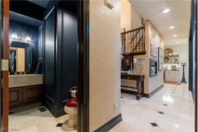 Welcome to this English-inspired brick estate, a must-see in on Glenmoor Country Club in Ohio - for sale on GolfHomes.com, golf home, golf lot