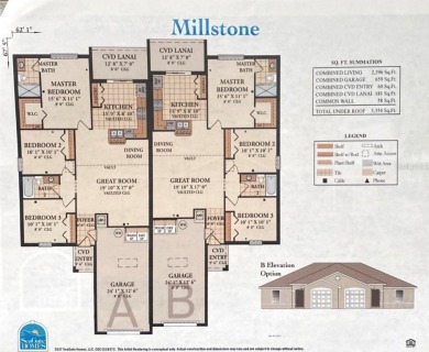 Beautiful Duplex with Freshwater Canal View. Located in Cypress on The Grand Club Cypress Course in Florida - for sale on GolfHomes.com, golf home, golf lot