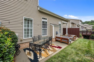 Move-in ready, end-unit townhome offers ease of low-maintenance on Skybrook Golf Club in North Carolina - for sale on GolfHomes.com, golf home, golf lot
