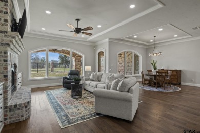 This gorgeous craftsman style home is ready for you to move on Mount Pleasant Country Club in Texas - for sale on GolfHomes.com, golf home, golf lot