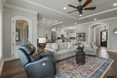 This gorgeous craftsman style home is ready for you to move on Mount Pleasant Country Club in Texas - for sale on GolfHomes.com, golf home, golf lot