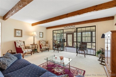 Say *Welcome Home* to this adorable English cottage-style home on Carolina Trace Country Club in North Carolina - for sale on GolfHomes.com, golf home, golf lot