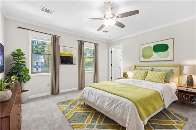 This beautifully updated home in the Hunter's Walk community on Heritage Golf Links in Georgia - for sale on GolfHomes.com, golf home, golf lot