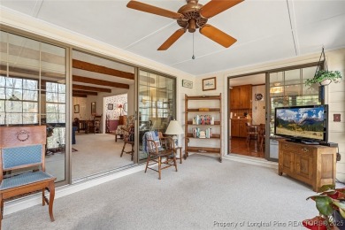 Say *Welcome Home* to this adorable English cottage-style home on Carolina Trace Country Club in North Carolina - for sale on GolfHomes.com, golf home, golf lot