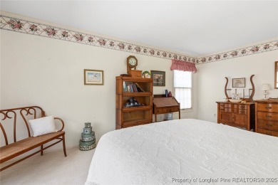Say *Welcome Home* to this adorable English cottage-style home on Carolina Trace Country Club in North Carolina - for sale on GolfHomes.com, golf home, golf lot