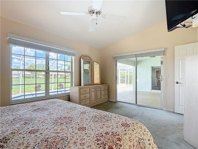 Custom Ibiza model POOL HOME on the 6th green with stunning on Herons Glen Golf and Country Club in Florida - for sale on GolfHomes.com, golf home, golf lot