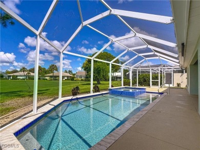 Custom Ibiza model POOL HOME on the 6th green with stunning on Herons Glen Golf and Country Club in Florida - for sale on GolfHomes.com, golf home, golf lot