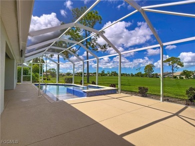 Custom Ibiza model POOL HOME on the 6th green with stunning on Herons Glen Golf and Country Club in Florida - for sale on GolfHomes.com, golf home, golf lot