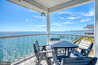 ABSOLUTE STUNNER!! Waterfront living on the Chincoteague Bay on Captains Cove Golf and Yacht Club in Virginia - for sale on GolfHomes.com, golf home, golf lot