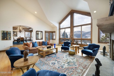 Tucked at the entrance of a quiet cul-de-sac on coveted Mesquite on Sonnenalp Golf Club in Colorado - for sale on GolfHomes.com, golf home, golf lot