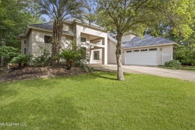 Stunning 4-bedroom, 3-bath home nestled right on the golf course on The Oaks Golf Club in Mississippi - for sale on GolfHomes.com, golf home, golf lot
